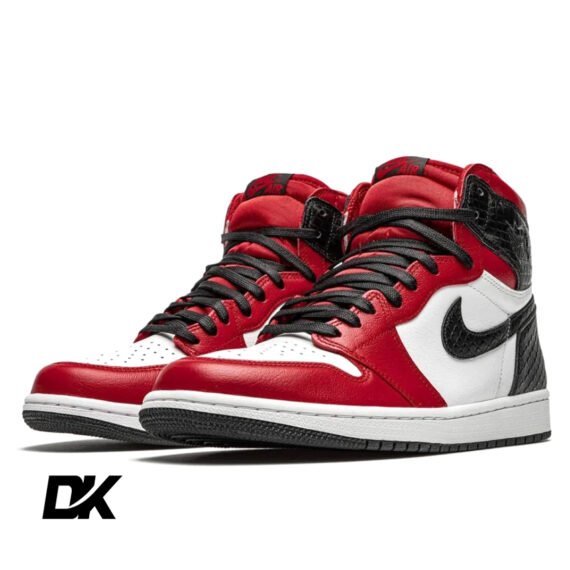 Jordan 1 Retro High Satin Snake Chicago (W)