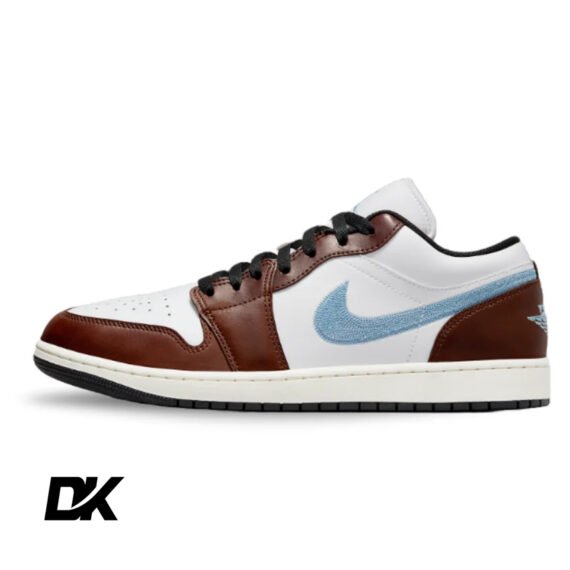 Jordan 1 Low Brown Blue Grey