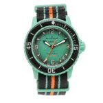 Swatch x Blancpain Bioceramic Scuba Fifty Fathoms Indian Ocean