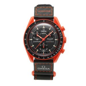 Swatch x Omega Bioceramic Moonswatch Mission on Earth - LAVA