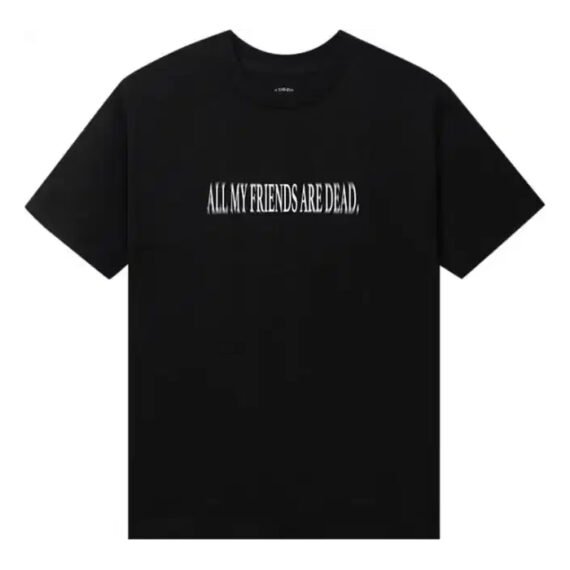 Anti Social Social Club All My Friends Are Dead Presidents Tee 'Black'
