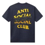 Anti Social Social Club Foreshadow Tee 'Dark Heather Grey'