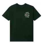 Anti Social Social Club Mind Games Tee 'Forest Green'