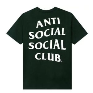 Anti Social Social Club Mind Games Tee 'Forest Green'