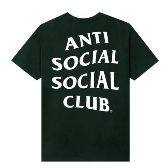 Anti Social Social Club Mind Games Tee 'Forest Green'