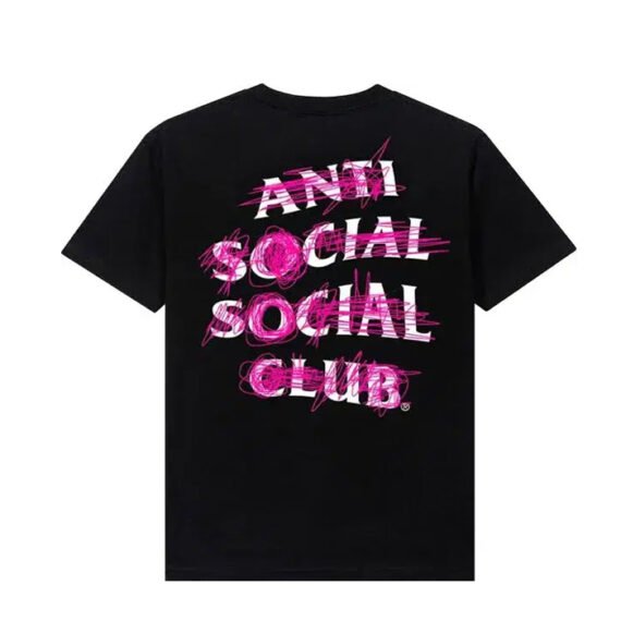 Anti Social Social Club Nevermind Tee Black