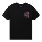 Anti Social Social Club Oil Spill Tee Black