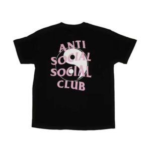 Anti Social Social Club Ying Yang Tee Pink