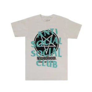 Anti Social Social Club x Neighborhood Filth Fury T-Shirt 'White'
