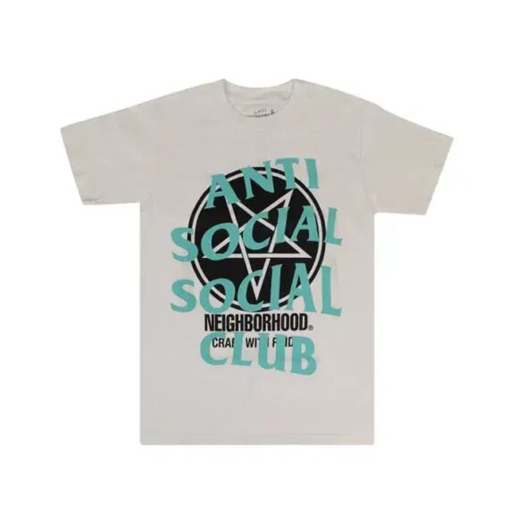 Anti Social Social Club x Neighborhood Filth Fury T-Shirt 'White'