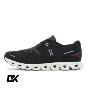 Cloud 5 Black White On Running-2