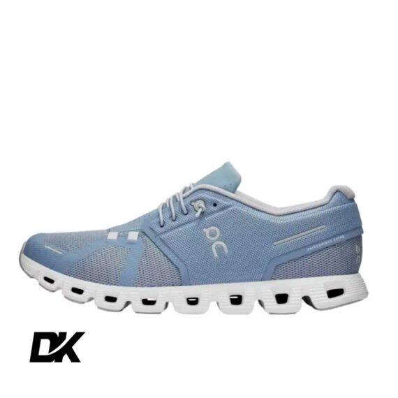 Cloud 5 Chambray White On Running