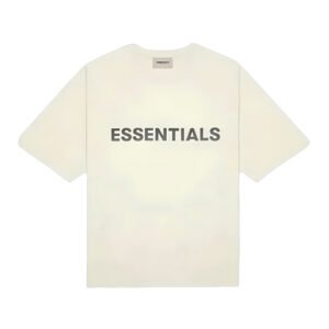 Essentials SS20 Cream Short Sleeve T-shirt