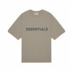 Essentials SS20 Taupe Short Sleeve T-shirt