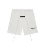 Essentials Shorts SS22 Flocked Light Oatmeal