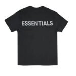 Fear of God Essentials 3M Logo Boxy T-shirt 'Black/White'