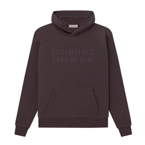 Fear of God Essentials Hoodie SS23 'Plum'