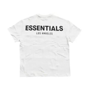 Fear of God Essentials Los Angeles 3M Boxy T-shirt White