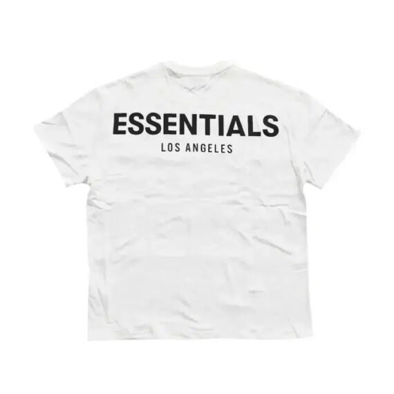 Fear of God Essentials Los Angeles 3M Boxy T-shirt White