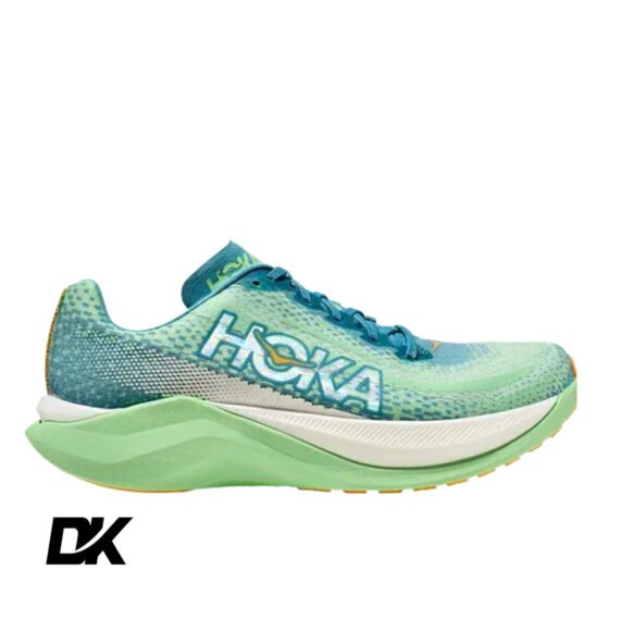 Hoka Mach X Ocean Mist/Lime Glow