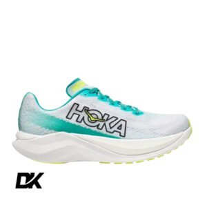 Hoka Mach X White/Blue Glass