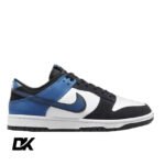 Nike Dunk Low 'Airbrush Swoosh - Industrial Blue'