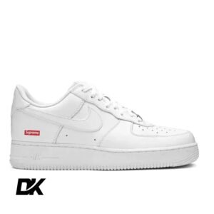 AIR FORCE Supreme x Air Force 1 Low Box Logo - White