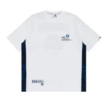 A BATHING APE MOONFACE LOGO TEE
