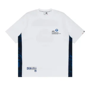 A BATHING APE MOONFACE LOGO TEE