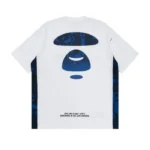 A BATHING APE MOONFACE LOGO TEE