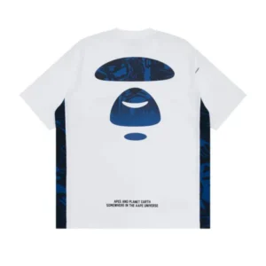 A BATHING APE MOONFACE LOGO TEE-2