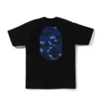 A BATHING APE® Color Camo Ape Head Print T-Shirt