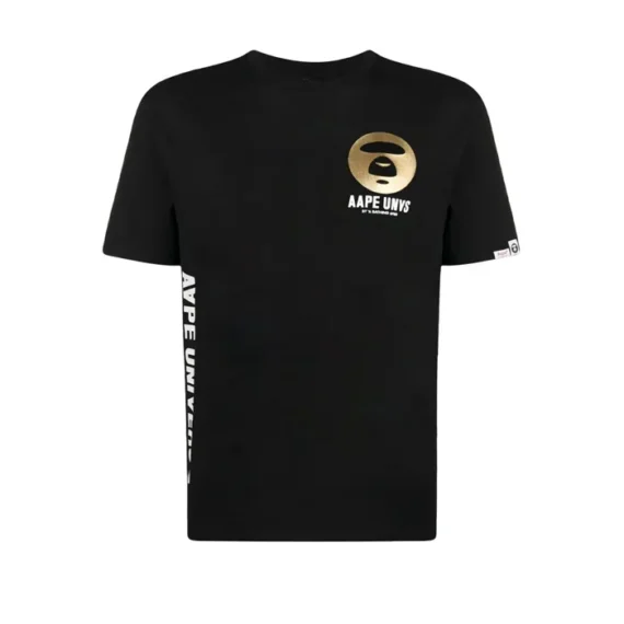 AAPE BY A BATHING APE® logo-print cotton T-shirt