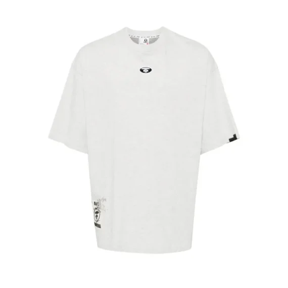 AAPE BY A BATHING APE® logo-print cotton T-shirt