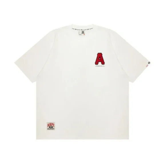 Aape Logo embellished T-shirt White