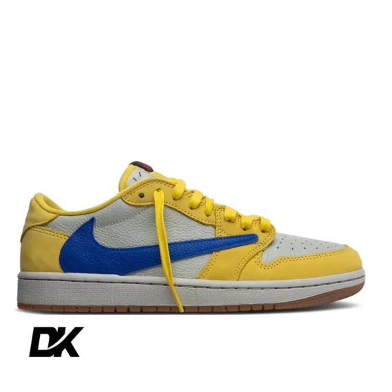 Air Jordan 1 Retro Low OG SP 'Canary' x Travis Scott