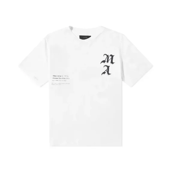 AMIRI Wes Lang Checkered Skull T-Shirt