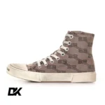 Balenciaga Paris High 'BB Monogram - Dark Mink Grey'