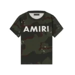 AMIRI Army Logo Tee 'Camo'