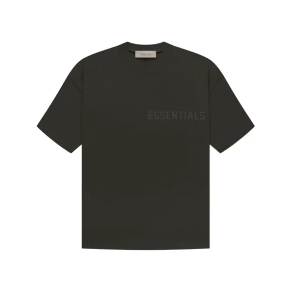 Fear of God Essentials Short-Sleeve Tee "Off Black"