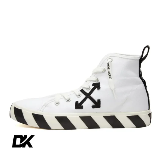 OFF-WHITE Mid Top Vulcanised Sneaker 'White'