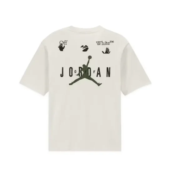 OFF-WHITE x Jordan T-shirt (Asia Sizing)White
