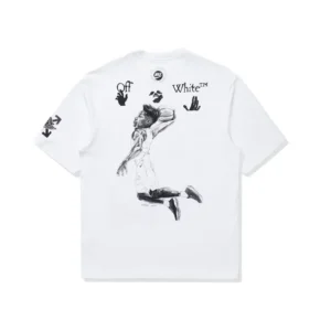 OFF-WHITE x Jordan T-shirt White-2