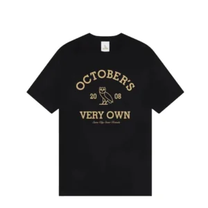 OVO Collegiate Black/Gold Tshirt