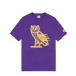 OVO LA Lakers OG Owl Purple Tee