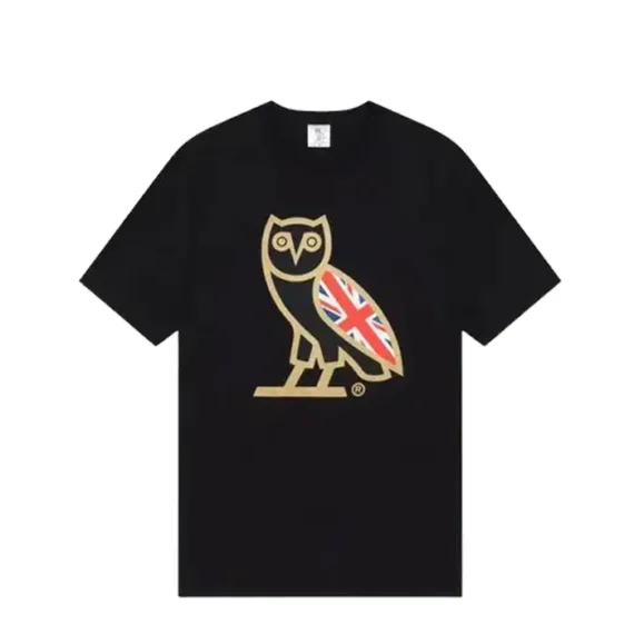 OVO UK OG Owl Black Tee