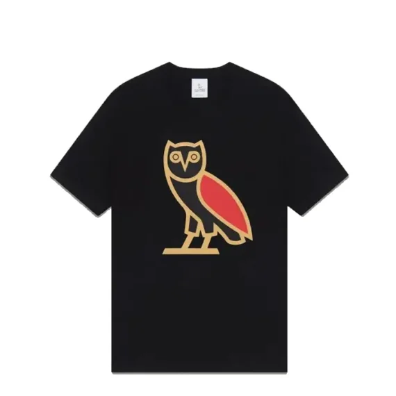 Ovo Wing Fill Tshirt Black