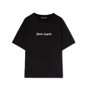 Palm Angels Slim Fit T-Shirt Black/White