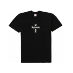 Supreme Cross Box Logo Tee Black