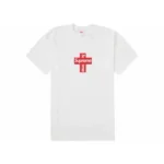 Supreme Cross Box Logo Tee White